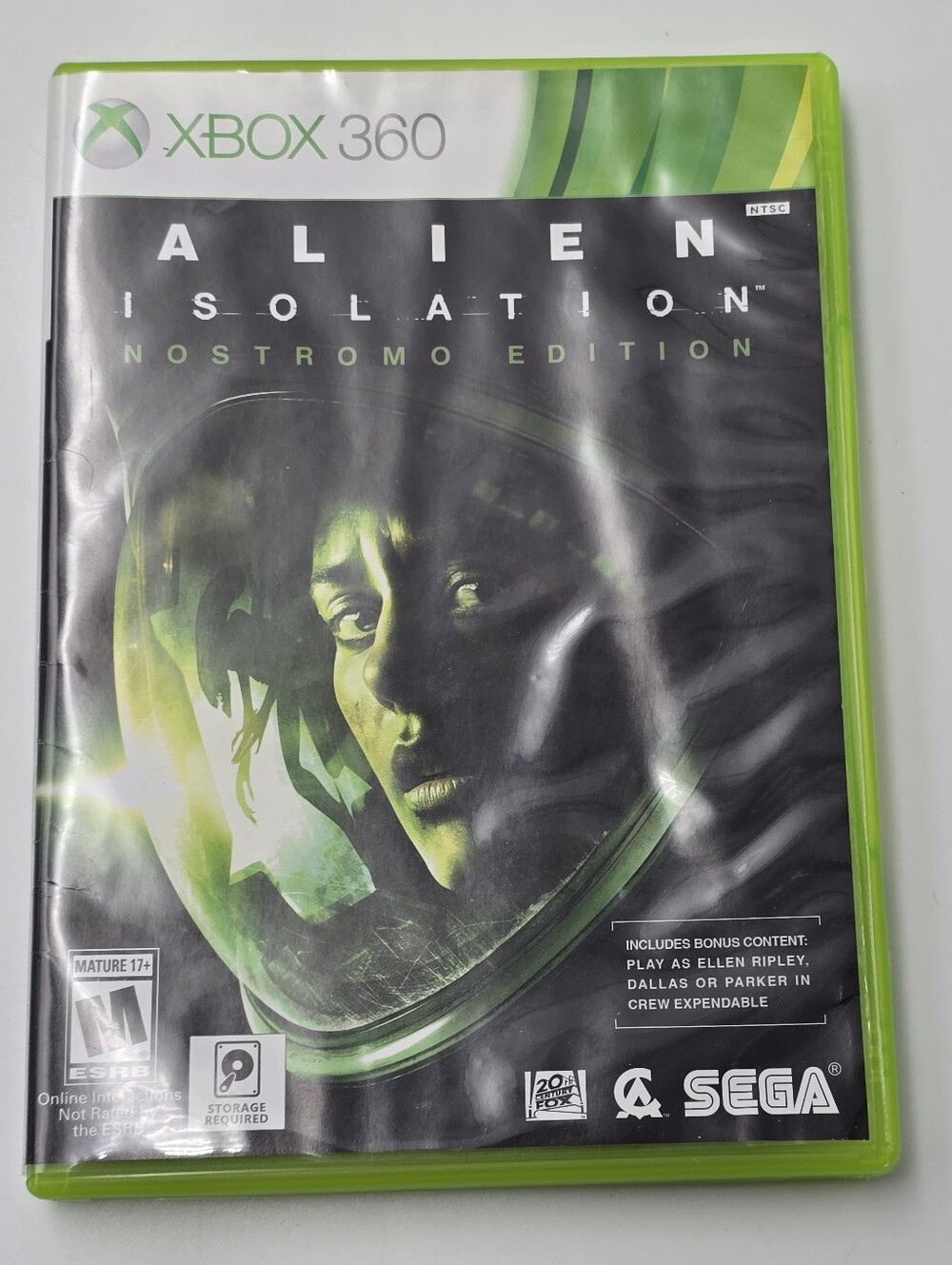 Alien: Isolation Nostromo Edition Microsoft Xbox 360